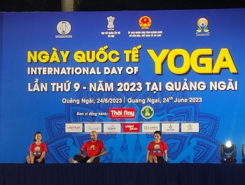 Ngày Quốc tế Yoga lần thứ 9 đã chính thức diễn ra tại Quảng Ngãi!