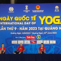 Ngày Quốc tế Yoga lần thứ 9 đã chính thức diễn ra tại Quảng Ngãi!